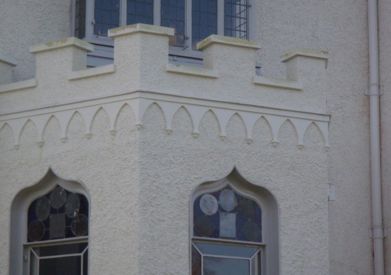 Strawberry Hill after, detail