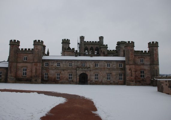 Lowther Castle general view