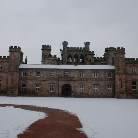 Lowther Castle general view