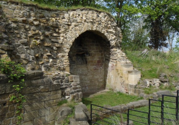 Pontefract Castle, Gascoigne Tower, after conservation