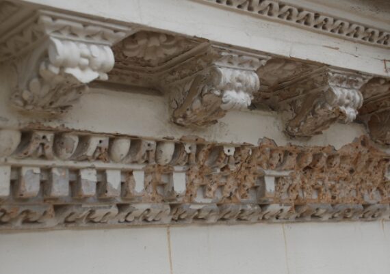 Chiswick House, detail prior to repair