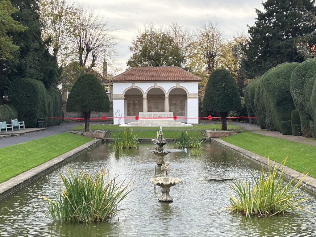 Spalding War Memorial in Lincolnshire